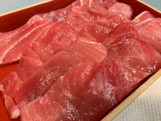 ほとんど中トロ！お寿司屋さんや高級割烹クラスのマグロをご家庭で！！