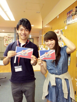 私たちと一緒にマリノスを応援しよう！！