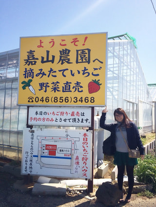 嘉山農園さんのイチゴ狩り☆