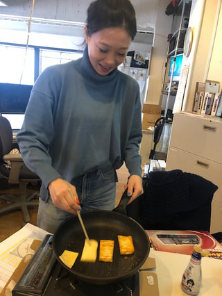 『大豆でヘルシー　美味しいワルワル！』、今週は、　「油揚げ、バター醤油炒め」