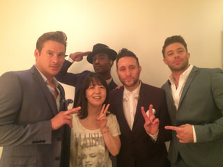 Blue&NicoleのInterview！防弾少年団からも。。。