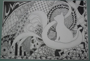 Zentangle_luna
