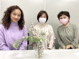 NITTEN ハナラボ 第117回「ビギナーさん向け・花の生け方講座」