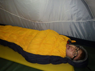 初のキャンプ＆テント泊