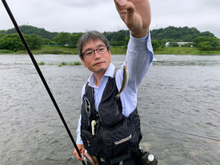 ６月の釣り「鮎ルアー釣り」③