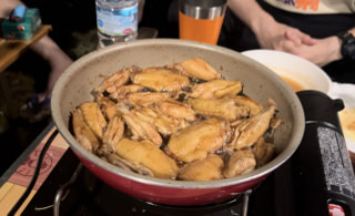 ＢＢＱモテレシピ Vol.64「ポンポン進む！手羽中のポン酢煮込み」