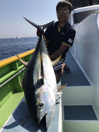 ８月の釣り「コマセキハダ釣り」②