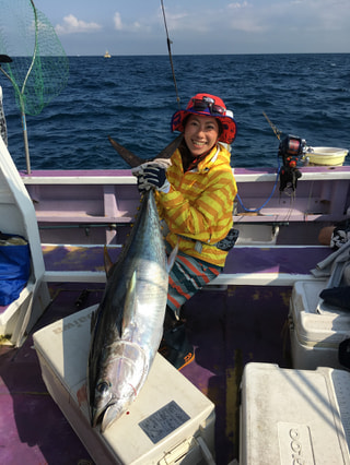 ８月の釣り「コマセキハダ釣り」③