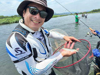 爆釣モーニング「鮎のルアー釣り」実釣レポート