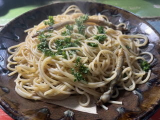 ＢＢＱモテレシピ Vol.72「マテ貝のガーリックパスタ」