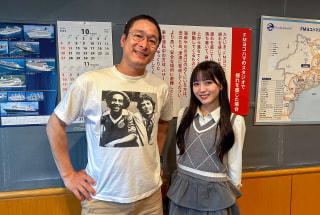 現役女子大生グループ「フジコーズ」から 沖玲萌さんをお迎えしました！