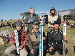 「東扇島西公園カレイ投げ釣り大会」レポート