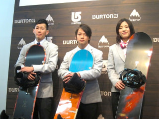 Burton ライダー壮行会！