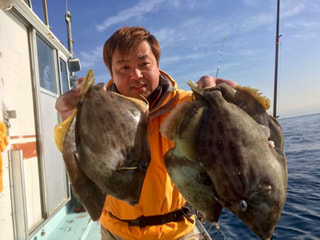 10月の旬の釣り：「カワハギ」
