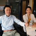 桂伸一さんと佐藤久実さん