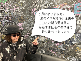 5月になりました