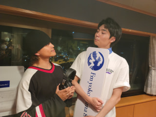 6月30日放送ZERO-8 放課後ゲスト　FlowBack のMASAHARUくん & Swan.Jくん