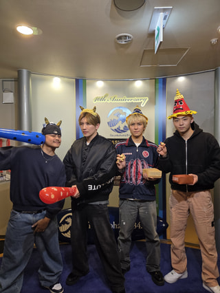 放課後ゲストはTHE BEAT GARDENのUくんと昌斗くんでした